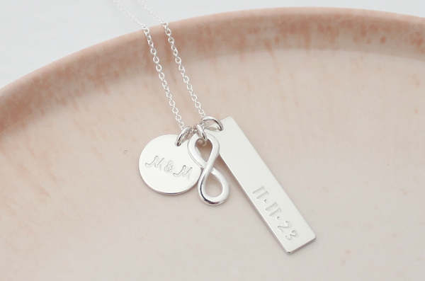 "Our Day" Infinity Necklace