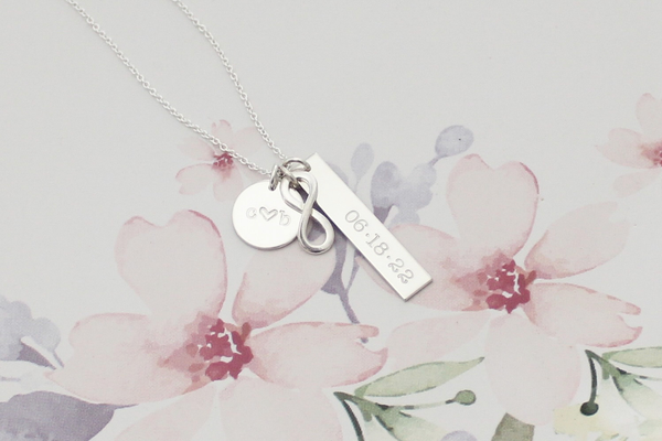 "Our Day" Infinity Necklace