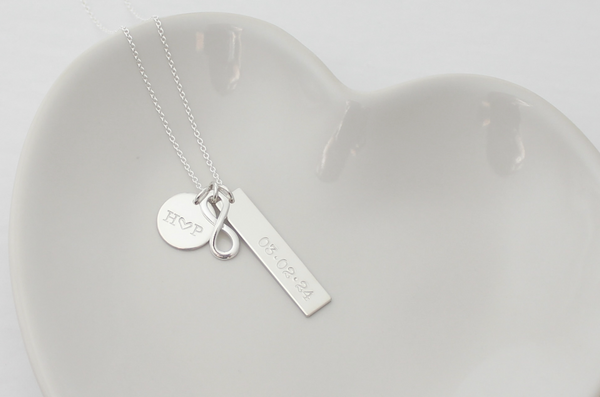 "Our Day" Infinity Necklace