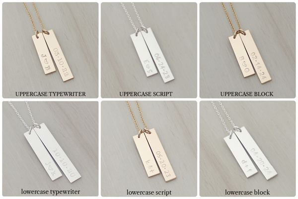 "Our Day" Uneven Bars Necklace