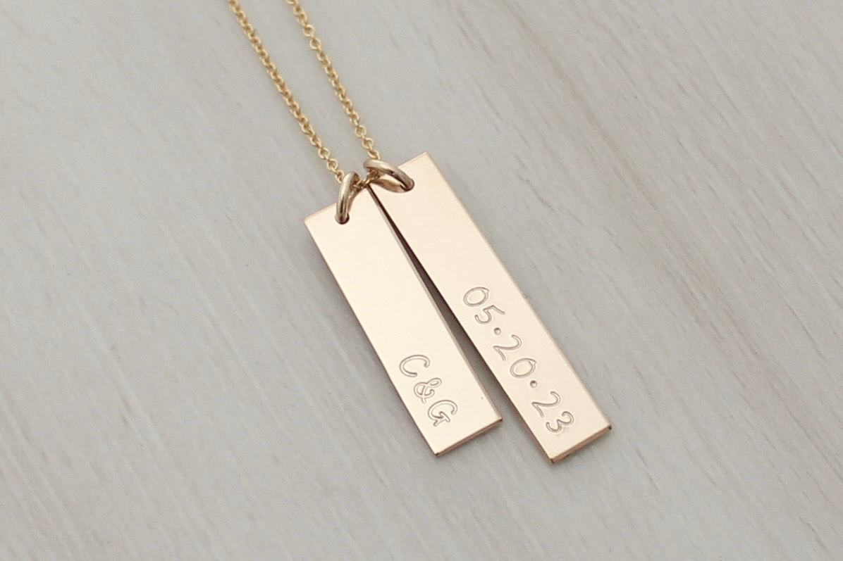 "Our Day" Uneven Bars Necklace