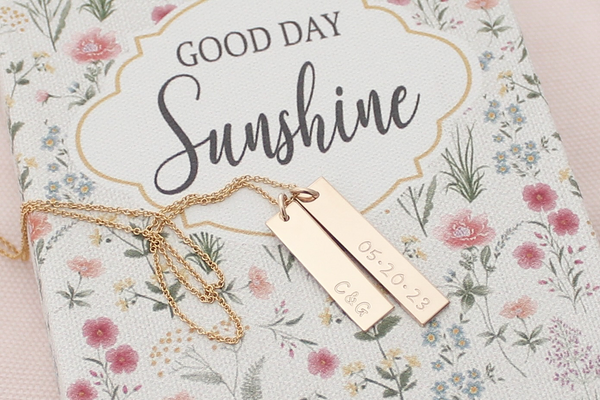 "Our Day" Uneven Bars Necklace