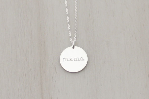 Nana Disc Necklace