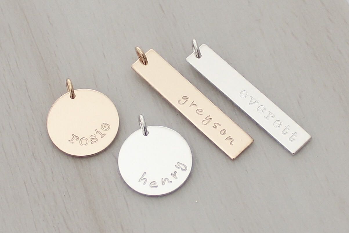 Name Charm Add-on (Disc or Bar)